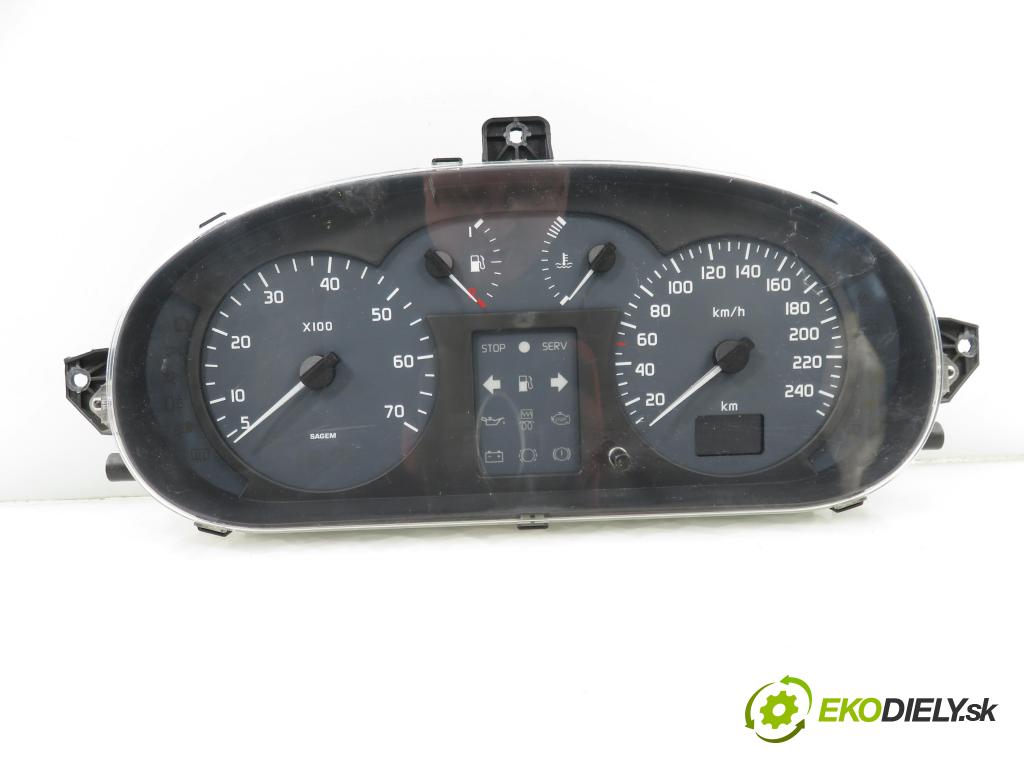 RENAULT SCENIC I (JA0/1_) MINIVAN 2003 75,00 1.9 dCi (JA05, JA1F) - F9Q 732 1870,00 Prístrojovka elektrický 8200071820 ; 21658907