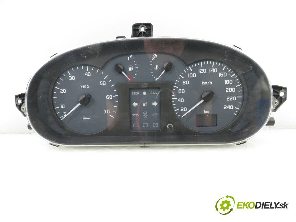 RENAULT SCENIC I (JA0/1_) MINIVAN 2003 75,00 1.9 dCi (JA05, JA1F) - F9Q 732 1870,00 Prístrojovka elektrický 8200071820 ; 21658907