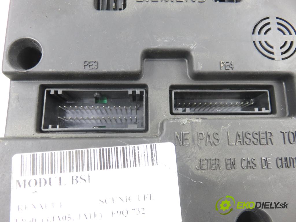 RENAULT SCENIC I (JA0/1_) MINIVAN 2003 75,00 1.9 dCi (JA05, JA1F) - F9Q 732 1870,00 MODUL BSI 8200029342B ; S108502610G