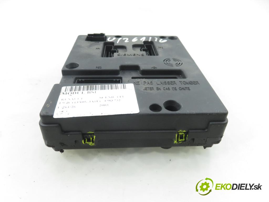 RENAULT SCENIC I (JA0/1_) MINIVAN 2003 75,00 1.9 dCi (JA05, JA1F) - F9Q 732 1870,00 MODUL BSI 8200029342B ; S108502610G