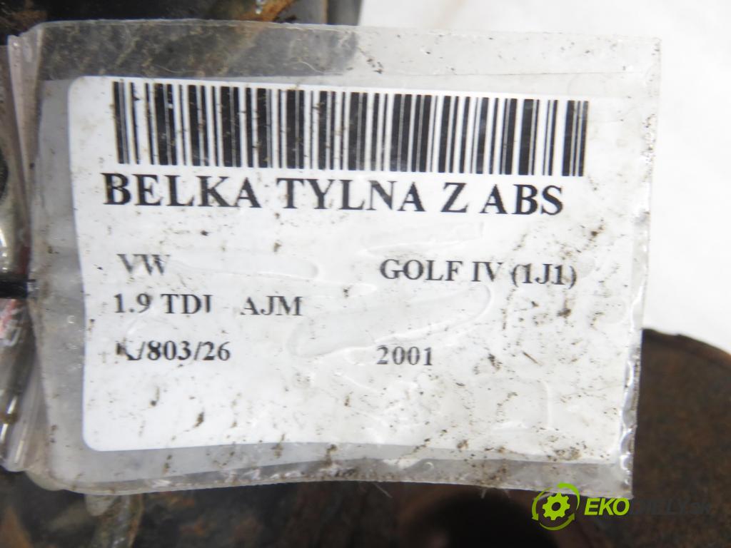 VW GOLF IV (1J1) HB 2001 85,00 1.9 TDI - AJM 1896,00 Výstuha zadná ABS