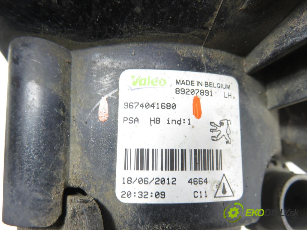 PEUGEOT 308 (4A_, 4C_) HB 2012 0,00 1.6 HDi - 9HR (DV6C) 1560,00 hmlové svetlo, hmlovka L 9674041680