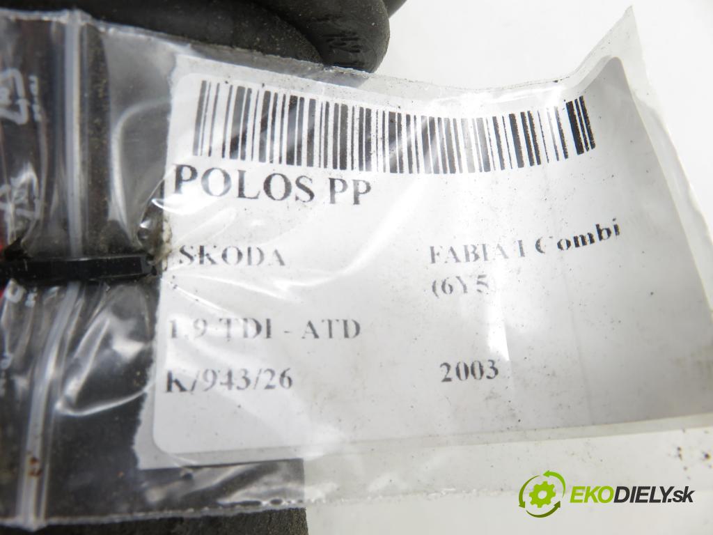 SKODA FABIA I Combi (6Y5) KOMBI 2003 74,00 1.9 TDI - ATD 1896,00 Poloos PP