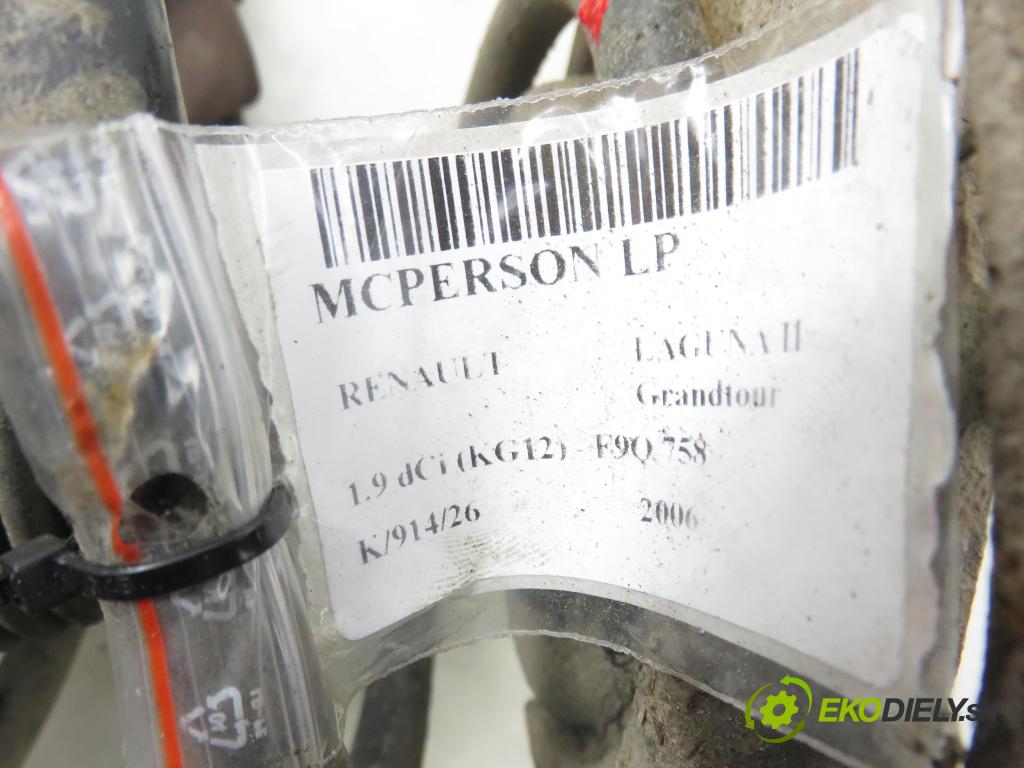 RENAULT LAGUNA II Grandtour (KG0/1_) KOMBI 2006 0,00 1.9 dCi (KG12) - F9Q 758 1870,00 MCPERSON LP