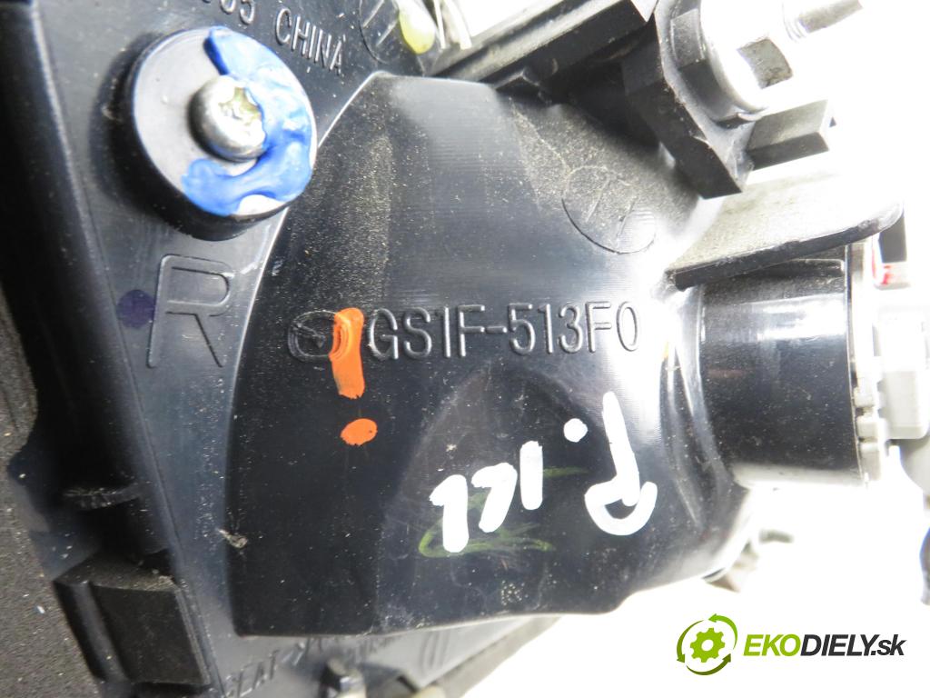 MAZDA 6 Hatchback (GH) LIFTBACK 2009 136,00 2.2 MZR-CD 185 2184,00 Svetlo pravé zadné kufor GS1F513F0
