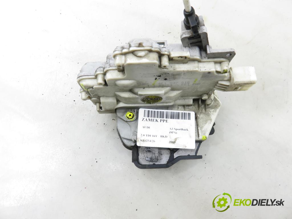 AUDI A3 Sportback (8PA) HB 2005 103,00 2.0 TDI 16V - BKD 1968,00 zámok 4F1837016