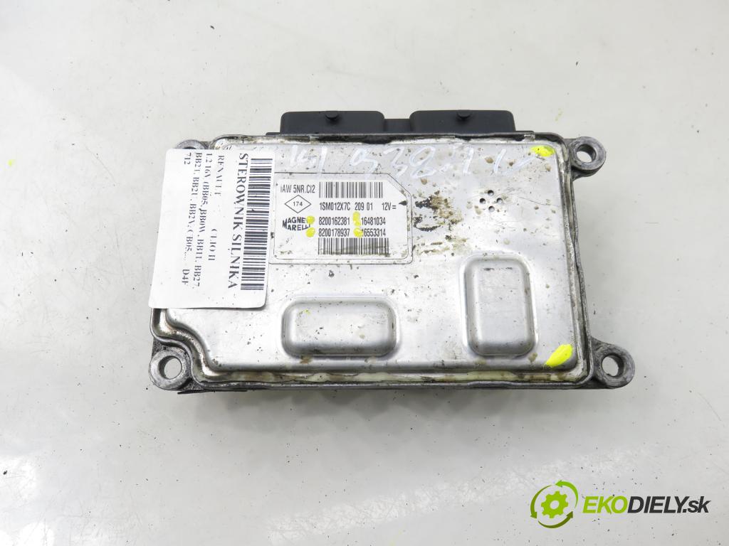 RENAULT CLIO II (BB_, CB_) HB 2001 55,00 1.2 16V (BB05, BB0W, BB11, BB27, BB2T, BB2U, BB2V, 1149,00 Riadiaca jednotka Motor 8200162381 ; 8200178937