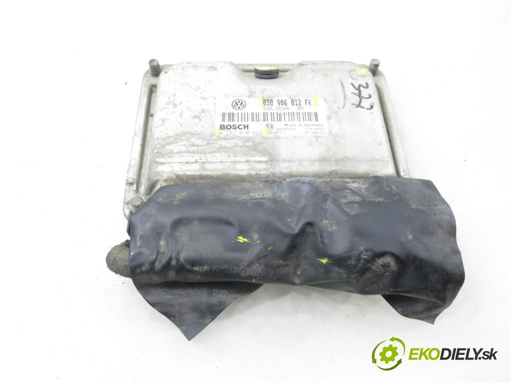 SEAT LEON (1M1) HB 2001 81,00 1.9 TDI - ASV 1896,00 Riadiaca jednotka Motor 038906012FK ; 0281010683