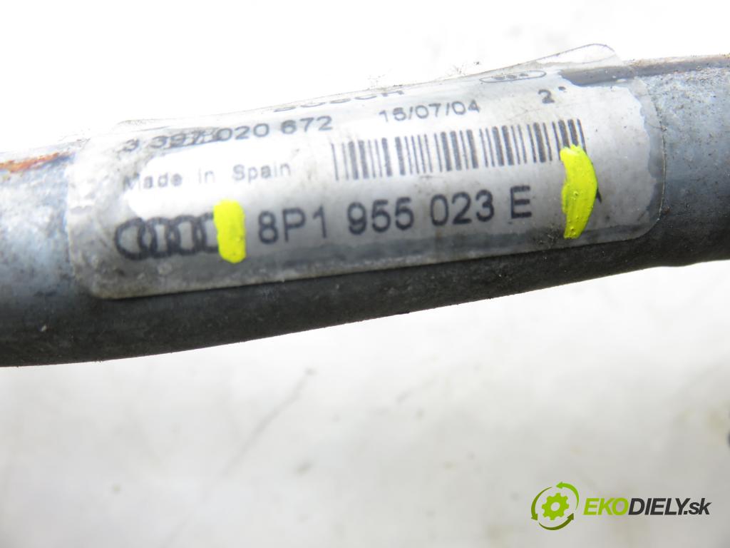 AUDI A3 Sportback (8PA) HB 2005 103,00 2.0 TDI 16V - BKD 1968,00 Motorček stieračov 8P1955119B ; 8P1955023E ; 0390241783