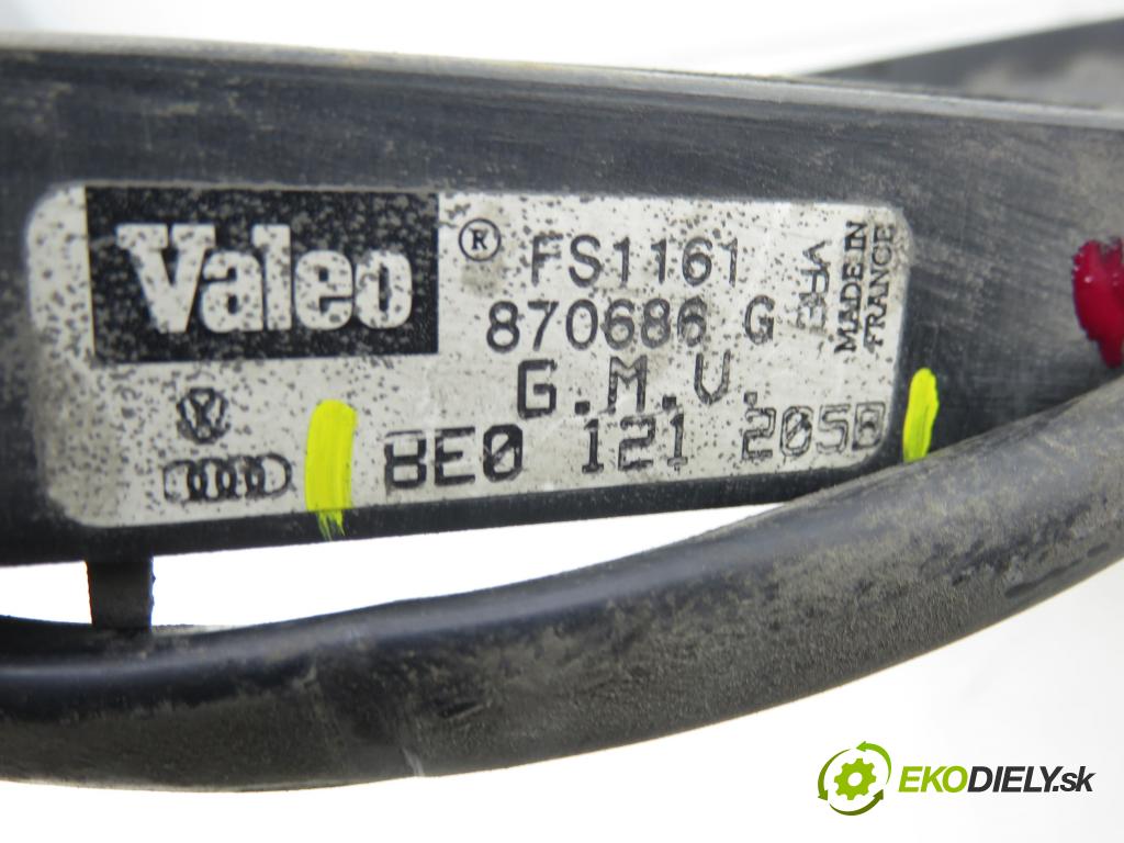 AUDI A4 (8E2, B6) SEDAN 2001 96,00 1.9 TDI PD 130 - AWX 1896,00 ventilátor chladič PODNEBÍ / VODA 8E0121205B