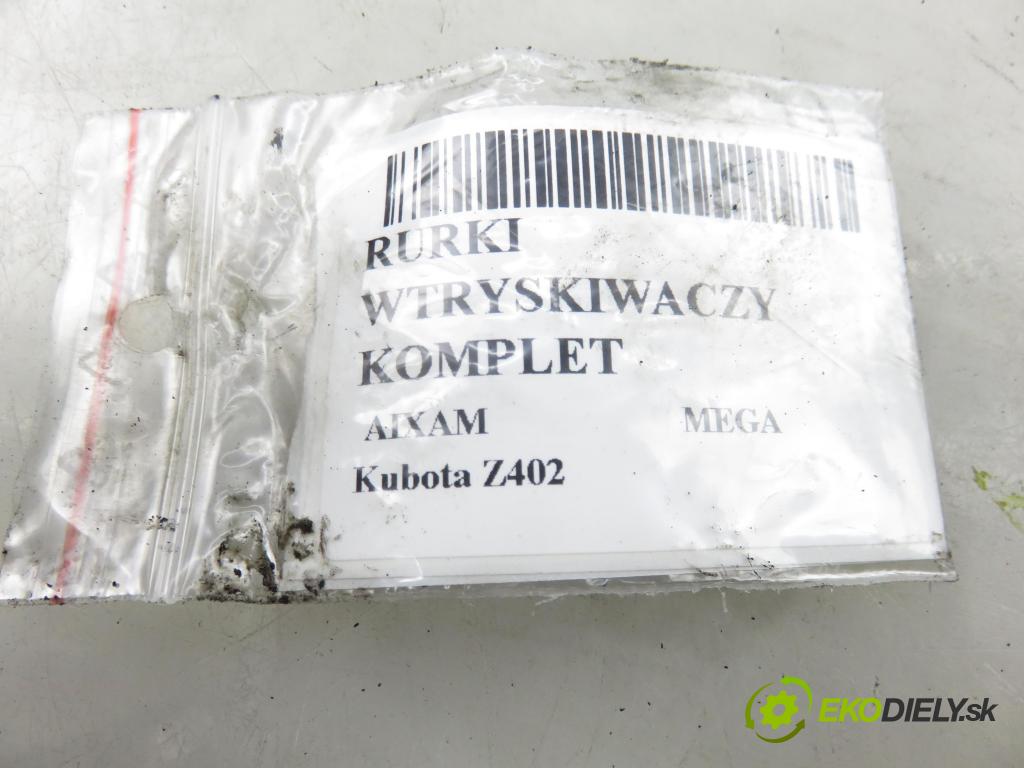 AIXAM MEGA HB 2000 4,00 Kubota Z402 400,00 trubky VSTŘIKOVAČE:
