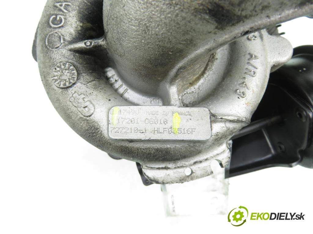 TOYOTA COROLLA Verso (ZER_, ZZE12_, R1_) MINIVAN 2005 85,00 2.0 D-4D (CUR10_) - 1CD-FTV 1995,00 Turbodúchadlo 172010G010 (Turbodúchadlo (kompletné))