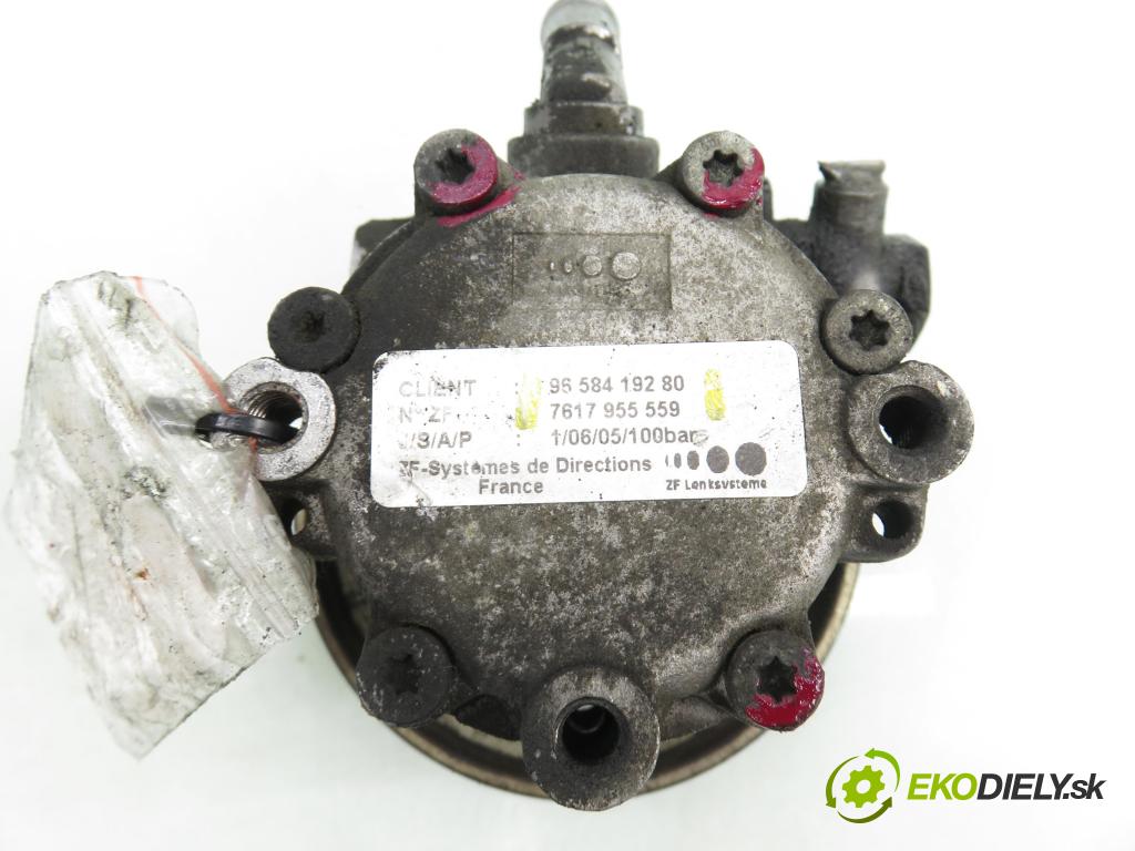 PEUGEOT 407 (6D_) SEDAN 2005 80,00 1.6 HDi 110 - 9HZ (DV6TED4) 1560,00 pumpa servočerpadlo 9658419280 ; 7617955559 (Servočerpadlo)