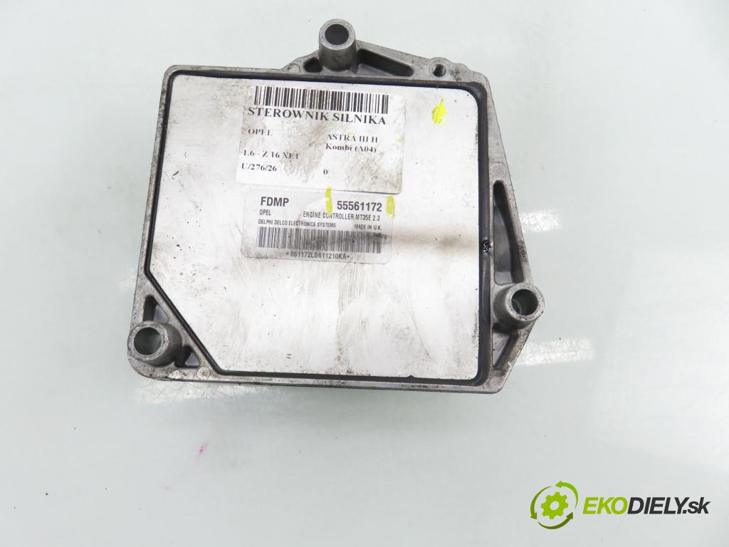 OPEL ASTRA H Kombi (A04) KOMBI 2006 77,00 1.6 - Z 16 XE1 1598,00 Riadiaca jednotka Motor 55561172