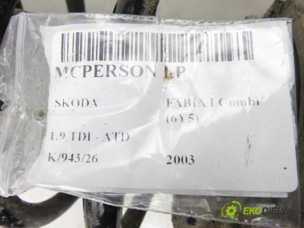 SKODA FABIA I Combi (6Y5) KOMBI 2003 74,00 1.9 TDI - ATD 1896,00 MCPERSON LP
