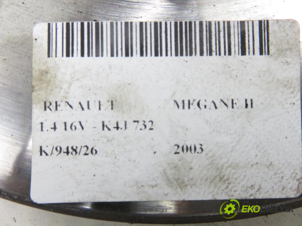 RENAULT MEGANE II (BM0/1_, CM0/1_) HB 2003 60,00 1.4 16V - K4J 732 1390,00 Lamela kotúč brzdová predný