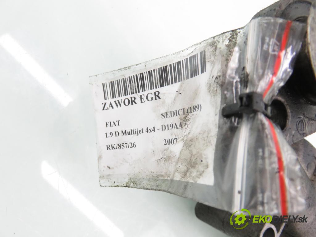 FIAT SEDICI (189_) CROSSOVER 2007 88,00 1.9 D Multijet 120 4x4 - D19AA 1910,00 VENTIL EGR 722946380