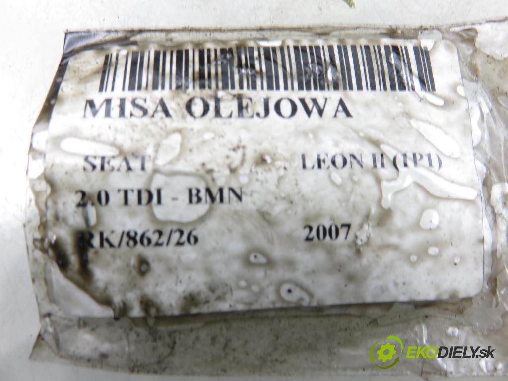 SEAT LEON (1P1) HB 2007 125,00 2.0 TDI - BMN 1968,00 Vaňa olejová 03G103603AD (Olejová vaňa)