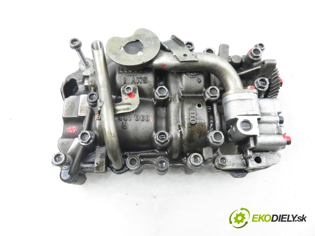 VW PASSAT B6 (3C2) SEDAN 2007 103,00 2.0 TDI 16V - BKP 1968,00 Pumpa oleja 03G103527B ; 03G115105A (Olejová pumpa)
