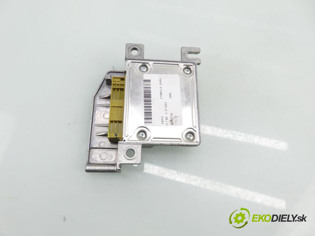 OPEL CORSA C (X01) HB 2001 48,00 1.7 DI - Y 17 DTL 1686,00 MODUL air BAG 24439953LB ; 327963935