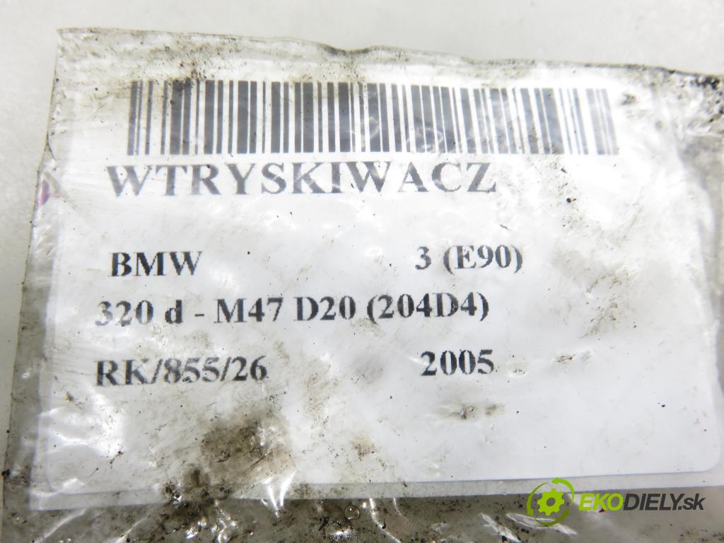 BMW 3 (E90) SEDAN 2005 120,00 320 d - M47 D20 (204D4) 1995,00 vstrekovač 7793836 ; 0445110216 (Vstrekovač paliva)