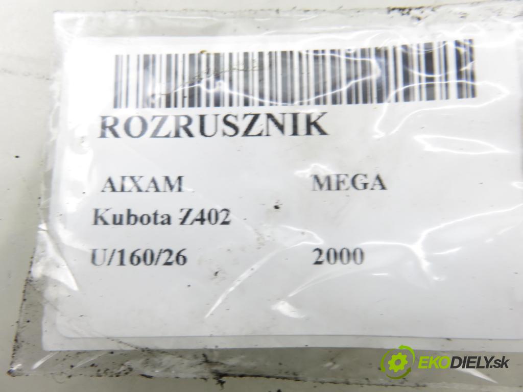 AIXAM MEGA HB 2000 4,00 Kubota Z402 400,00 startér 6798031151 ; 2280005910 (Startér)