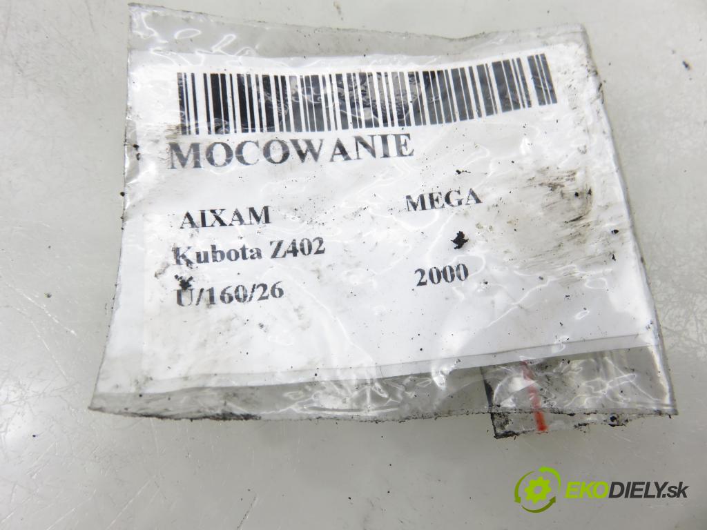 AIXAM MEGA HB 2000 4,00 Kubota Z402 400,00 Uchytenie