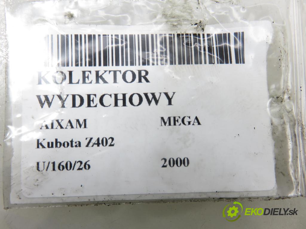 AIXAM MEGA HB 2000 4,00 Kubota Z402 400,00 potrubí VYČERPAT:  (Výfukové potrubí)