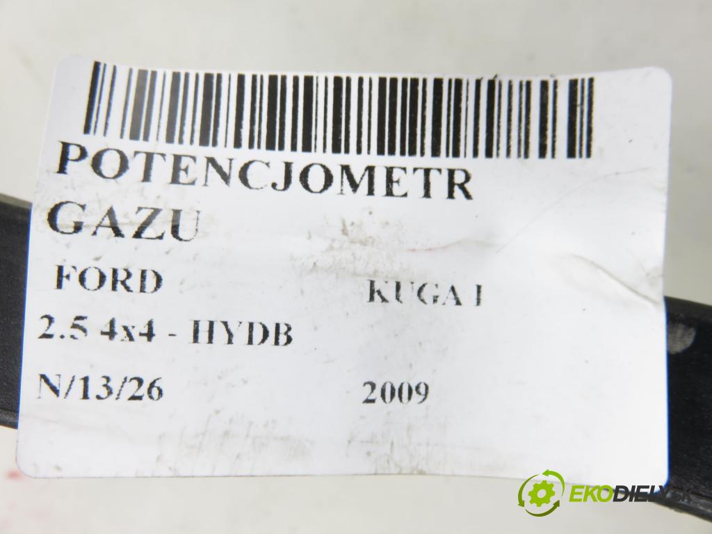 FORD KUGA I SUV 2009 147,00 2.5 4x4 - HYDB 2522,00 Potenciometer plynu 3M519F836AH ; 6PV00864136 (Potenciometer plynového pedálu)