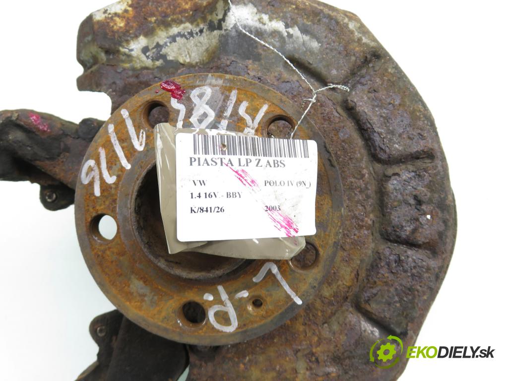 VW POLO (9N_) HB 2003 55,00 1.4 16V - BBY 1390,00 náboj LP ABS