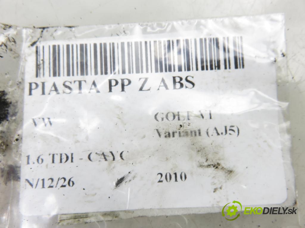 VW GOLF VI Variant (AJ5) KOMBI 2010 77,00 1.6 TDI - CAYC 1598,00 náboj PP ABS