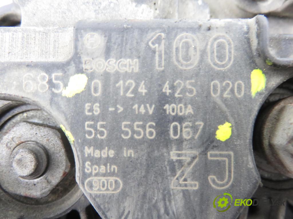 OPEL ASTRA H Kombi (A04) KOMBI 2006 77,00 1.6 - Z 16 XE1 1598,00 Alternátor 0124425020 ; 55556067 (Alternátor)