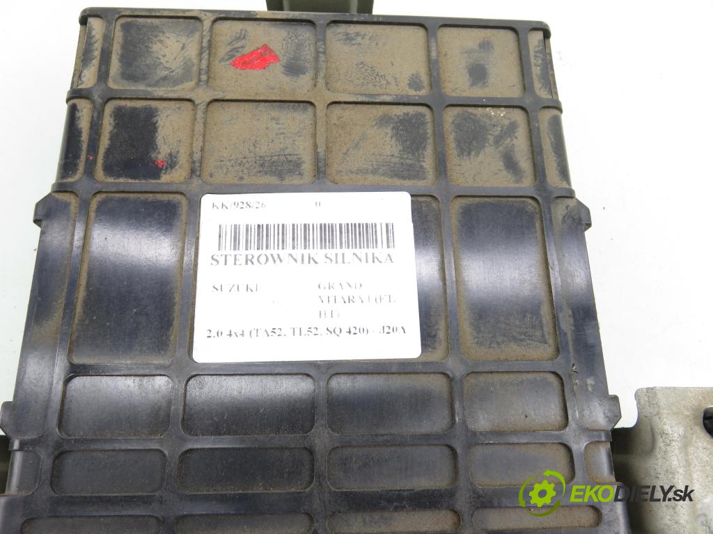SUZUKI GRAND VITARA I (FT, HT) SUV 2003 94,00 2.0 4x4 (TA52, TL52, SQ 420) - J20A 1995,00 Riadiaca jednotka Motor 3392051J2