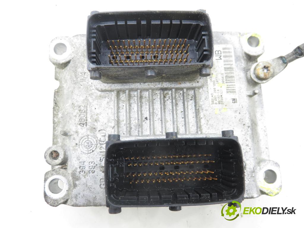 OPEL CORSA C (X01) HB 2005 44,00 1 - Z 10 XEP 998,00 Riadiaca jednotka Motor 0261208393 ; 55354327