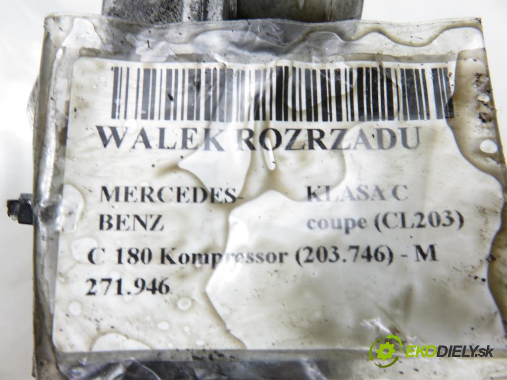 MERCEDES-BENZ KLASA C coupe (CL203) COUPE 2003 105,00 C 180 Kompressor (203.746) - M 271.946 1796,00 vačka Vačkový hriadeľ: 2710510902