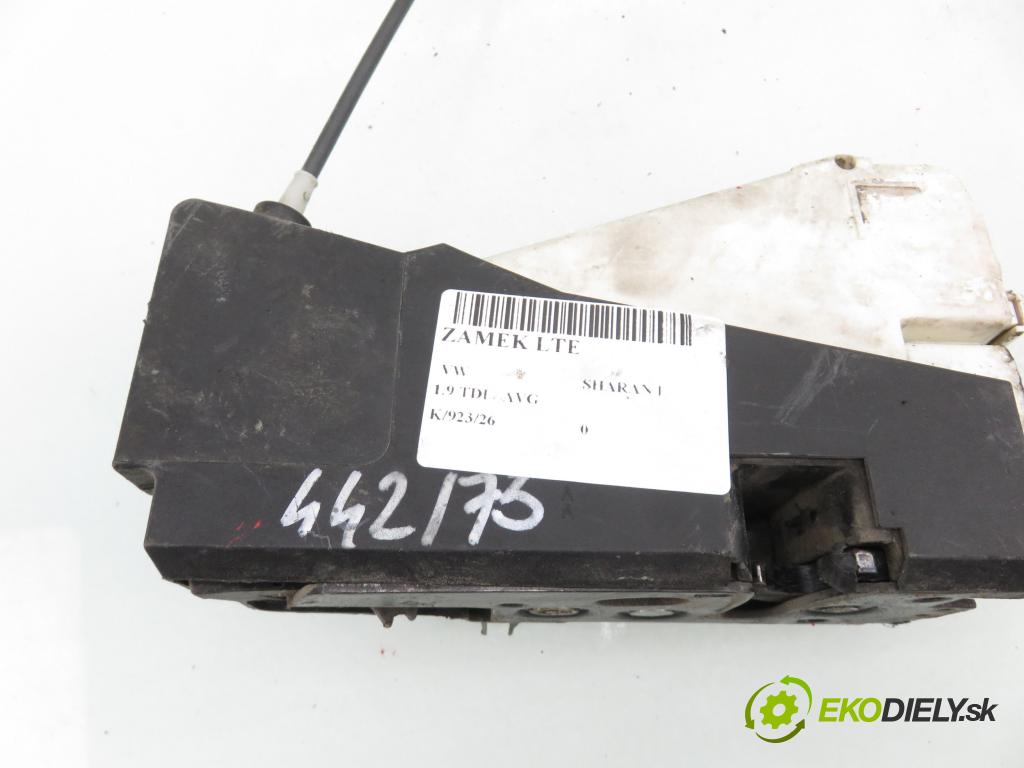 VW SHARAN (7M8, 7M9, 7M6) VAN 2000 81,00 1.9 TDI - AVG 1896,00 zámok 93BG220A20DD