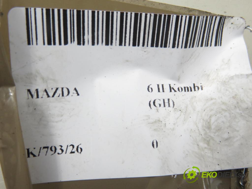 MAZDA 6 Kombi (GH) KOMBI 2009 103,00 2.0 MZR-CD - RF7J 1998,00 Webasto  (Webasto (nezávislé kúrenie))
