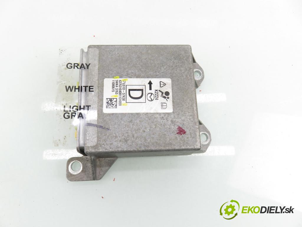 MAZDA 6 Kombi (GH) KOMBI 2009 103,00 2.0 MZR-CD - RF7J 1998,00 MODUL air BAG GS1D57K30 ; 5WK43763