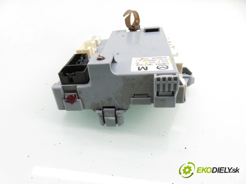 MAZDA 6 Kombi (GH) KOMBI 2009 103,00 2.0 MZR-CD - RF7J 1998,00 MODUL BCM GS1E67560H ; VP7ALF14B205EH
