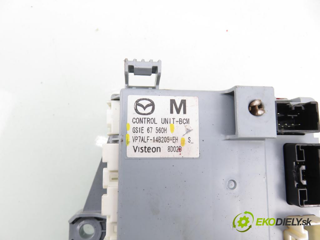 MAZDA 6 Kombi (GH) KOMBI 2009 103,00 2.0 MZR-CD - RF7J 1998,00 MODUL BCM GS1E67560H ; VP7ALF14B205EH