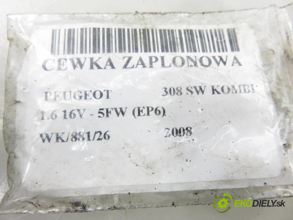 PEUGEOT 308 SW KOMBI 2008 88,00 1.6 16V - 5FW (EP6) 1598,00 Cievka zapaľovacia U5055