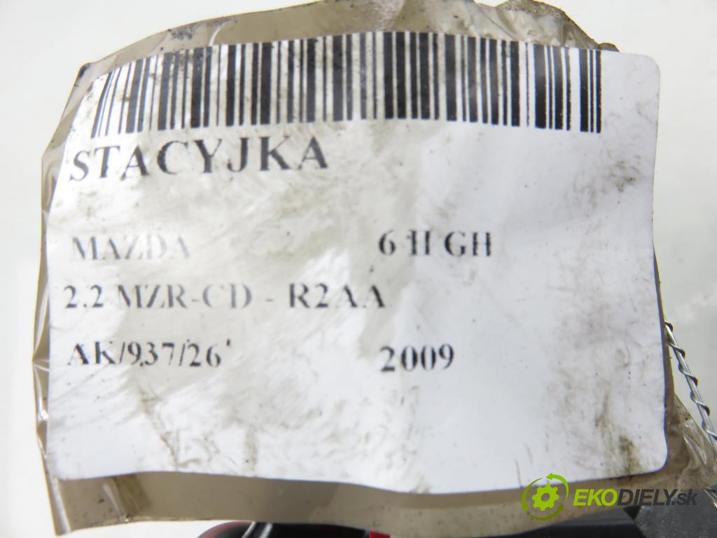 MAZDA 6 Hatchback (GH) LIFTBACK 2009 136,00 2.2 MZR-CD - R2AA 2184,00 spínačka 5WK49005D ; AZ91D (Spínací skříňka)