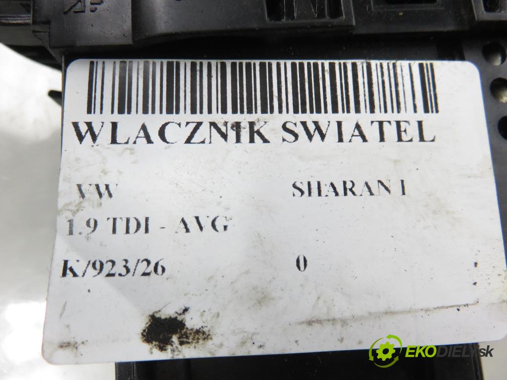 VW SHARAN (7M8, 7M9, 7M6) VAN 2000 81,00 1.9 TDI - AVG 1896,00 prepínač svetlá 95VW13L096AD