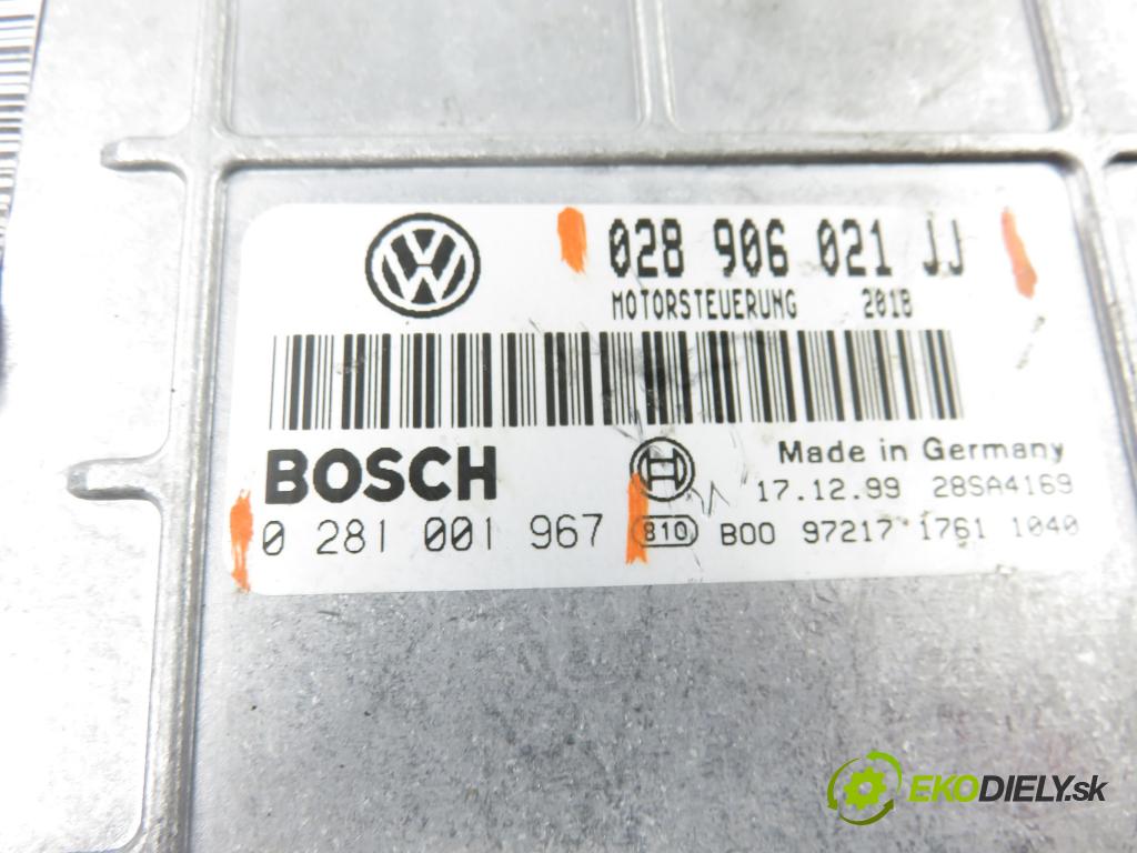 VW SHARAN (7M8, 7M9, 7M6) VAN 2000 81,00 1.9 TDI - AVG 1896,00 řídící jednotka motora 028906021JJ ; 0281001967
