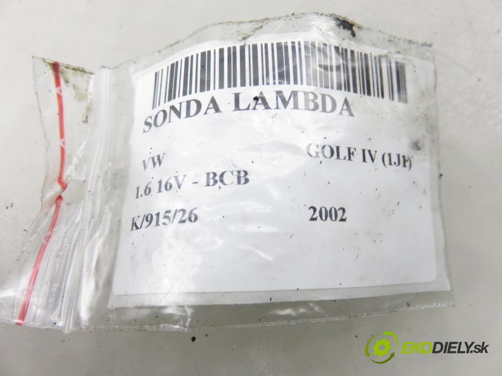 VW GOLF IV (1J1) HB 2002 77,00 1.6 16V - BCB 1598,00 sonda lambda 036906262J (Lambda sonda)