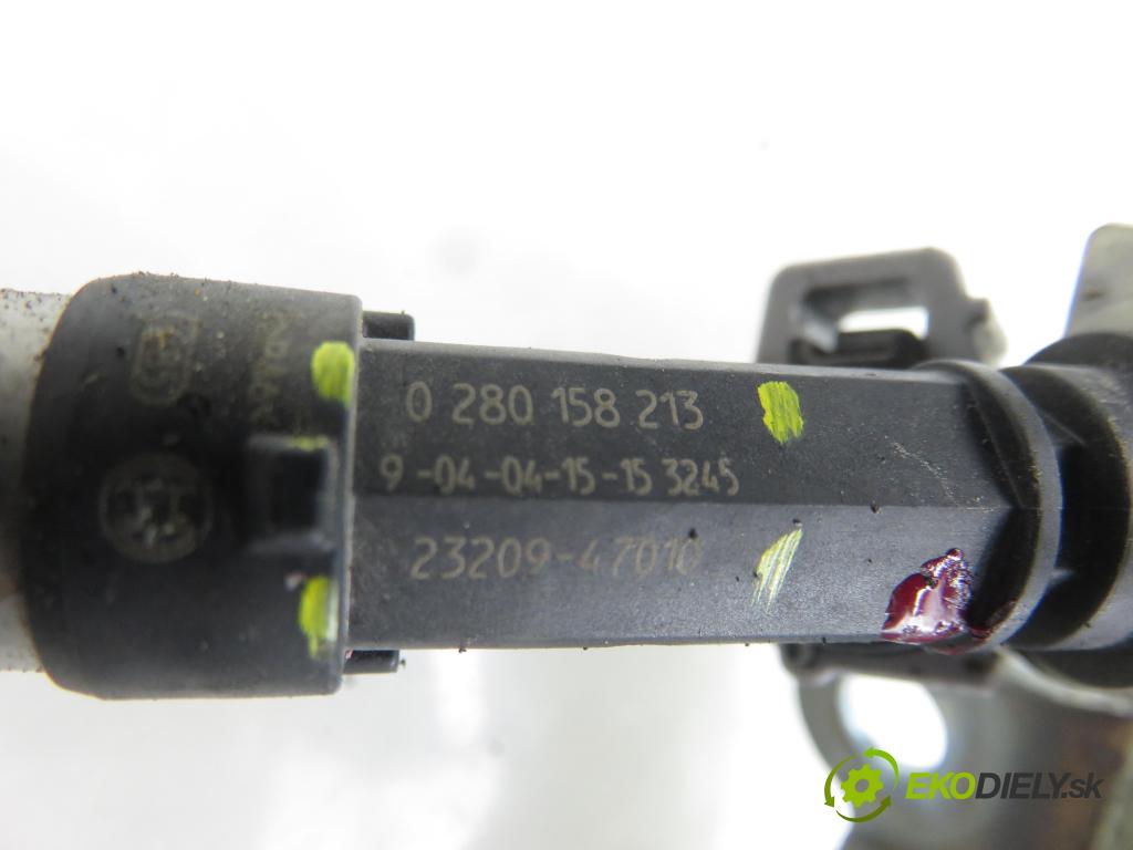 TOYOTA YARIS (_P13_) HB 2015 73,00 1.3 (NSP130_) - 1NR-FKE 1329,00 lišta vstřikovací 0280158213 ; 2320947010 (Vstřikovací lišta)