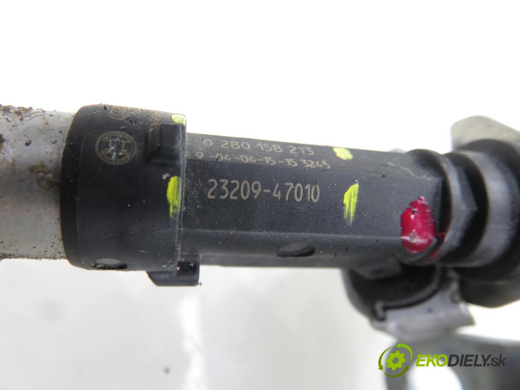 TOYOTA YARIS (_P13_) HB 2015 73,00 1.3 (NSP130_) - 1NR-FKE 1329,00 lišta vstřikovací 0280158213 ; 2320947010 (Vstřikovací lišta)
