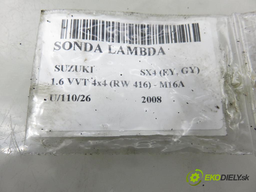 SUZUKI SX4 (EY, GY) CROSSOVER 2008 79,00 1.6 VVT 4x4 (RW 416) 107 - M16A 1586,00 sonda lambda ES20525 (Lambda sonda)