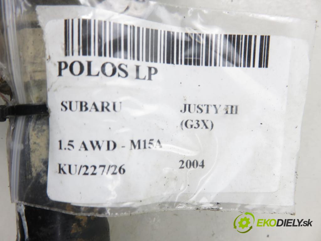 SUBARU JUSTY III (G3X) MINIVAN 2004 79,00 1.5 AWD - 99 M15A 1490,00 poloos LP 