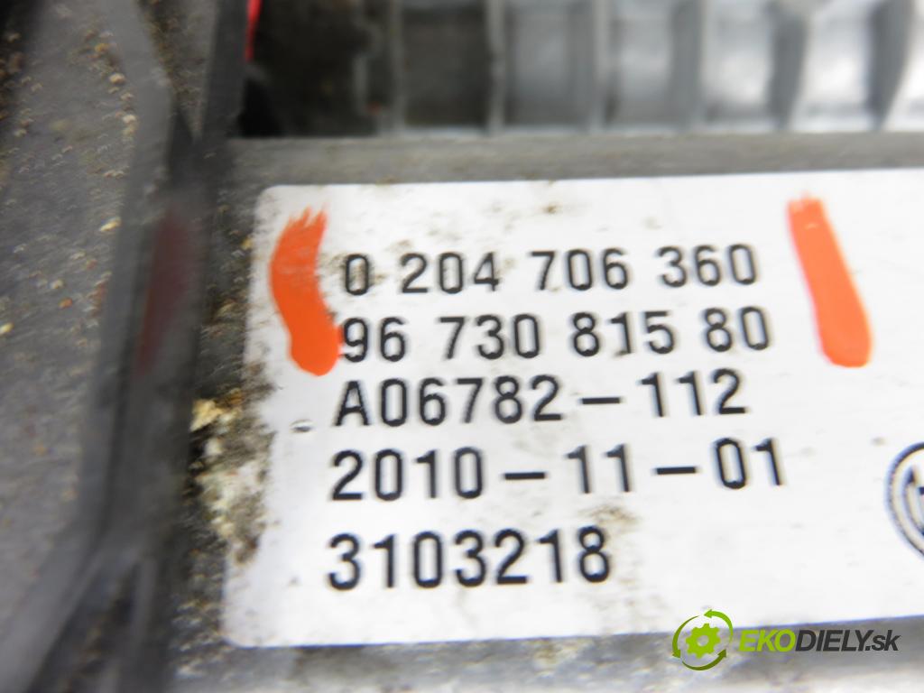 PEUGEOT 5008 (0U_, 0E_) VAN 2010 82,00 1.6 HDi - 9HR (DV6C) 1560,00 BRZDA: ručny elektrický A2C53379976 ; 0204706360 ; 9673081580